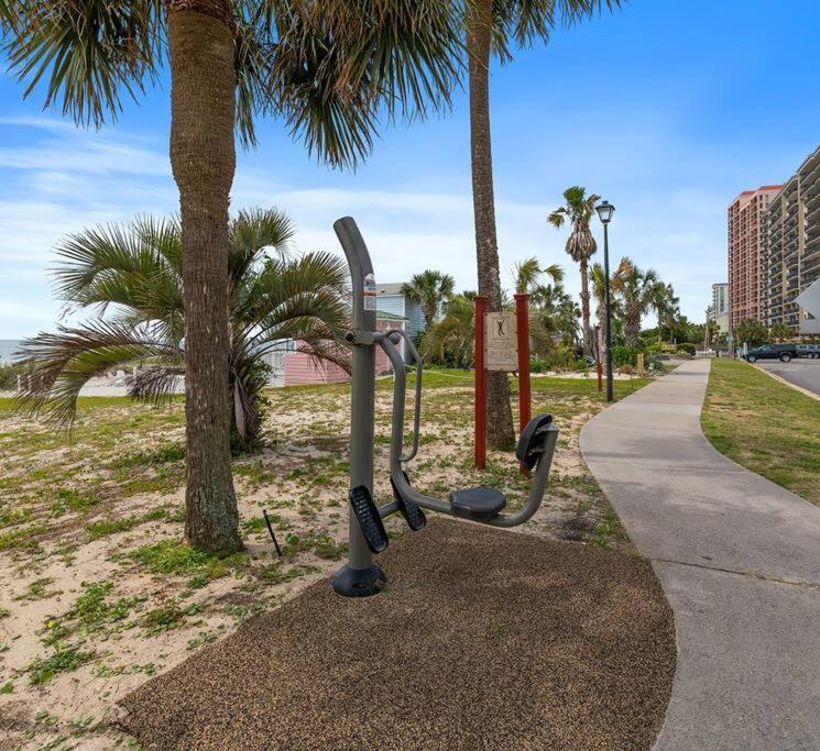 Cabana Palms - Oceanfront Renovated King Bed Sauna شاطئ ميرتل المظهر الخارجي الصورة